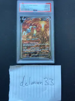 PSA 10 Pokemon 2023 Entei V GG36/GG70 Full Art Crown Zenith Gem Mint New Cert - Image 3