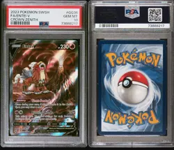 Pokemon 2023 Entei V GG36/GG70 Full Art Crown Zenith GEM MINT PSA 10 - Image 3