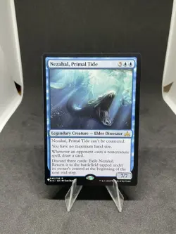 Magic the Gathering Nezahal, Primal Tide #045-Mythic-LP THE LIST - Image 1