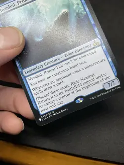 Magic the Gathering Nezahal, Primal Tide #045-Mythic-LP THE LIST - Image 5