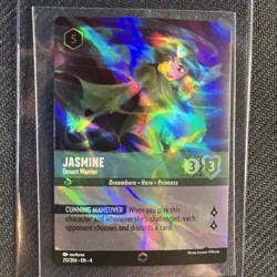 Jasmine - Desert Warrior ENCHANTED Disney Lorcana Ursula's Return 212/204 - Image 1