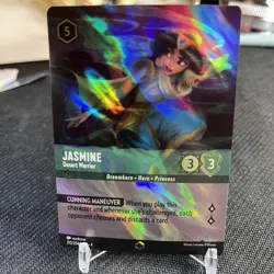 Jasmine - Desert Warrior ENCHANTED Disney Lorcana Ursula's Return 212/204 - Image 3