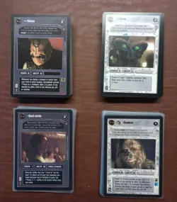 Star Wars CCG Complete New Hope Limited Black Border Set 162 Cards - with Box - Image 1