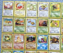 Pokemon Cards 1999 Jungle Set 40/64 Complete UC/C + Rare Bulk Lot Bundle WOTC - Image 4