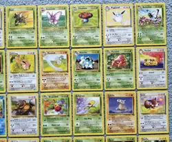 Pokemon Cards 1999 Jungle Set 40/64 Complete UC/C + Rare Bulk Lot Bundle WOTC - Image 5