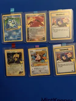 25th Anniversary Blastoise Bundle X6 Job Lot Celebrations Pokemon Cards NM - Image 1