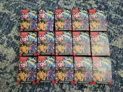 EMPTY Pokemon Paldean Fates Booster Bundle Boxes Lot of 15 NO CARDS - Image 1