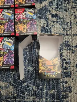 EMPTY Pokemon Paldean Fates Booster Bundle Boxes Lot of 15 NO CARDS - Image 5