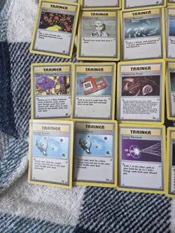 Pokemon Trainer Cards 1st Edition Bundle Base Set 1999 Vintage X27 Job Lot - Image 3