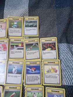 Pokemon Trainer Cards 1st Edition Bundle Base Set 1999 Vintage X27 Job Lot - Image 5
