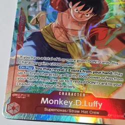 One Piece Card Game Monkey.D.Luffy OP12-015 Legacy of the Master Foil English - Image 5