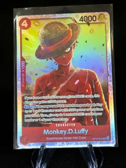 Monkey.D.Luffy OP12-015 Legacy of the Master Foil-NM-ENG-ONE PIECE TCG - Image 1