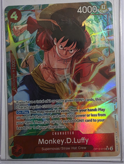 Monkey.D.Luffy Alternate Art Foil OP12-015 Legacy of the Master One Piece 000722 - Image 1