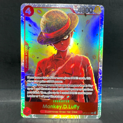 2025 ONE PIECE LEGACY OF THE MASTER MONKEY D LUFFY OP12-015 SUPER RARE - Image 1