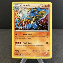 Lucario XY140 Black Star Promo Holo 2016 Pokemon TCG Card - Image 1