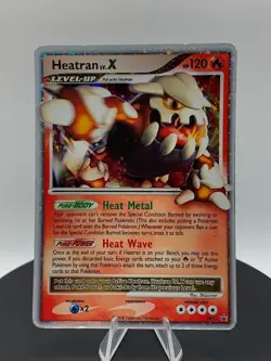Heatran LV.X DP31 Promo Pokemon Card HP SEE PHOTOS - Image 2