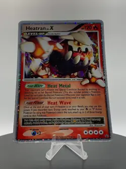 Heatran LV.X DP31 Promo Pokemon Card HP SEE PHOTOS - Image 3
