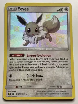 Eevee SV41/SV94 - Hidden Fates: Shiny Vault - Holo - Pokemon TCG 2019 NM - Image 1