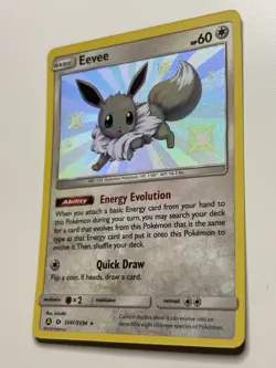 Eevee SV41/SV94 - Hidden Fates: Shiny Vault - Holo - Pokemon TCG 2019 NM - Image 3