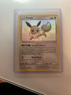 Eevee SV41/SV94 Hidden Fates 2019 SHINY Vault Holo Rare Pokemon Card TCG - Image 2