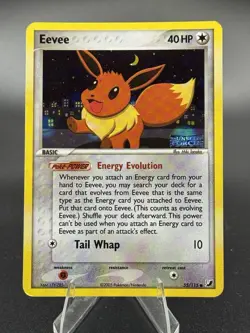 Eevee - 55/115 - Ex Unseen Forces - Stamped Reverse Holo - Pokemon TCG Card - Image 1