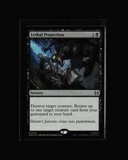 MTG: Lethal Protection #10 R Foil NM Marvel's Spider-Man: Eternal-Legal - Image 1