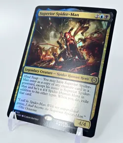 MTG • SUPERIOR SPIDER-MAN 0155 Foil Rare • Marvel Spider-Man Magic M/NM - Image 2