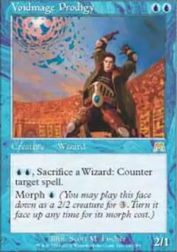 Voidmage Prodigy Magic mtg Moderate Play, English Onslaught x1 - Image 1