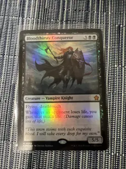 Bloodthirsty Conqueror - Foundations - Foil - MTG - Image 1