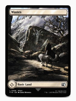 Wastes (309) - FULL ART - [Universes Beyond: Final Fantasy] Magic MTG NM - Image 1