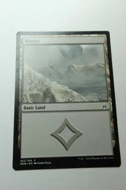 MTG Wastes x1- -Oath of the Gatewatch-Lightly Played - Image 1