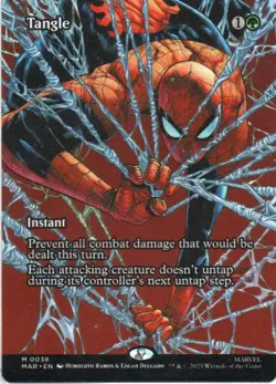MTG: Marvel Universe Eternal-Legal: Borderless Tangle: Lightly Played Condition - Image 1