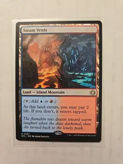 Steam Vents - Lorwyn Eclipsed - NM - Rare - Land - Image 1