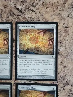 Expedition Map 4x *PLAYSET* MtG Zendikar Played Worldwake - Image 4