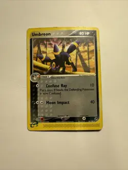 Pokemon TCG Umbreon EX Sandstorm 24/100 Regular Rare - Image 1