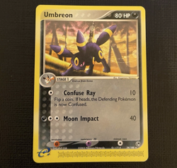 Umbreon #24/100 Pokemon TCG WOTC E-Series Sandstorm Non Holo Rare e-reader - Image 1
