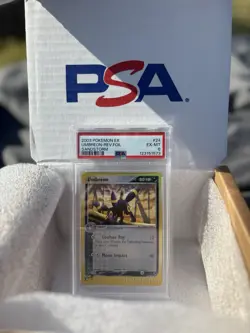 PSA 6 2003 Pokemon EX Sandstorm Umbreon 24/100 Reverse Holo Rare - Image 1