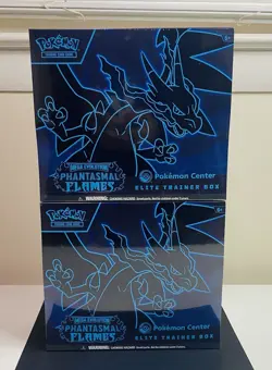 Phantasmal Flames TCG Pokemon Center Exclusive Elite Trainer Box ETB - Image 1