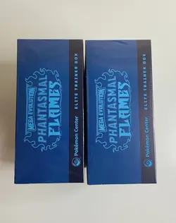 Phantasmal Flames TCG Pokemon Center Exclusive Elite Trainer Box ETB - Image 3