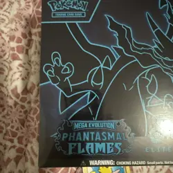 Phantasmal Flames TCG Pokemon Center Exclusive Elite Trainer Box ETB - Image 2