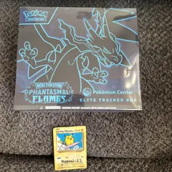 Phantasmal Flames TCG Pokemon Center Exclusive Elite Trainer Box ETB - Image 1