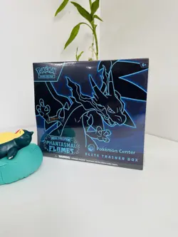 Phantasmal Flames TCG Pokemon Center Exclusive Elite Trainer Box ETB - Image 1
