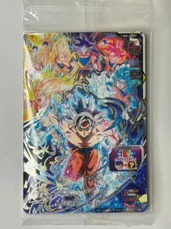 Bandai Super Dragon Ball Heroes cards BM6-ASEC2 Son Goku all form SEALED - Image 2