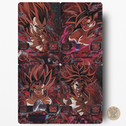 Super Dragon Ball Heroes UGM6-KCP 1-4 4 card complete Son Goku Japanese - Image 1