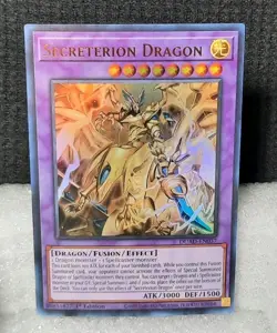 Yu-Gi-Oh Secreterion Dragon *ULTRA RARE* DUAD-EN037 1st Edition NM - Image 1