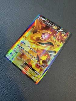 2016 Pokemon Charizard EX XY121 Black Star Promo 2016 Holo Rare - NM - Image 3