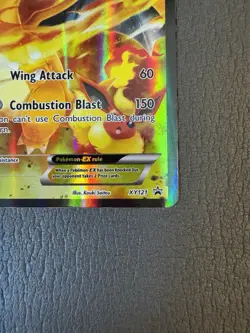 2016 Pokemon Charizard EX XY121 Black Star Promo 2016 Holo Rare - NM - Image 4