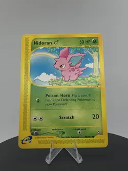 Nidoran - 96/147 Aquapolis - Pokemon TCG - 2002 E-Reader LP - Image 1