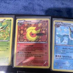 Pokemon TCG Eeveelutions Black & White Eevee Promo Set BW87-94 - Image 3