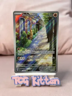 Sudowoodo 219/193 Illustration Rare Paldea Evolved Pokemon - TCGKITTEN - Image 1